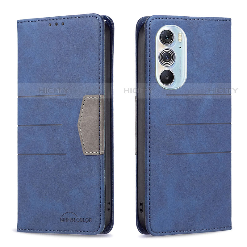 Custodia Portafoglio In Pelle Cover con Supporto B05F per Motorola Moto Edge X30 5G