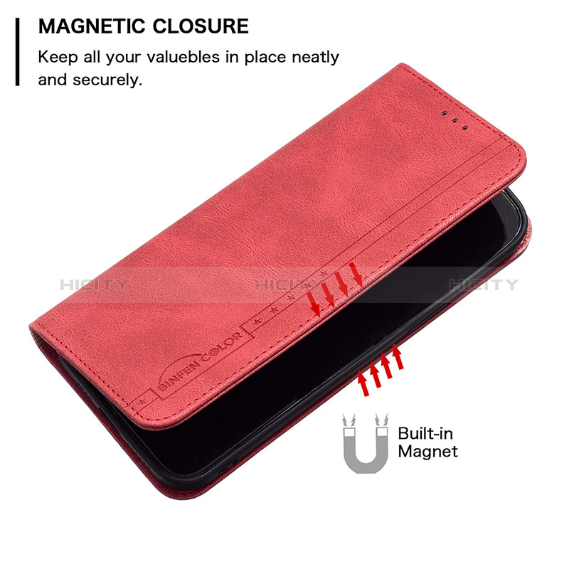 Custodia Portafoglio In Pelle Cover con Supporto B05F per OnePlus Nord CE 2 5G