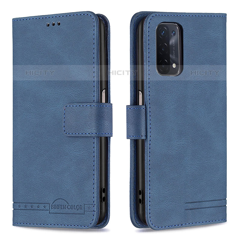 Custodia Portafoglio In Pelle Cover con Supporto B05F per Oppo A93 5G