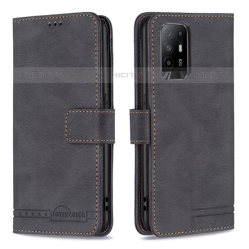 Custodia Portafoglio In Pelle Cover con Supporto B05F per Oppo A94 5G