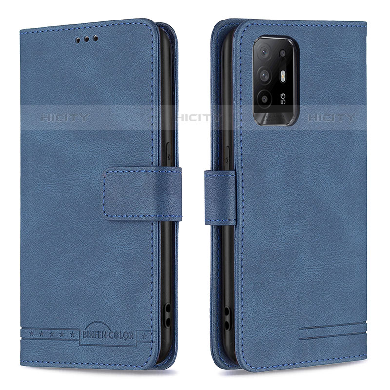 Custodia Portafoglio In Pelle Cover con Supporto B05F per Oppo A94 5G