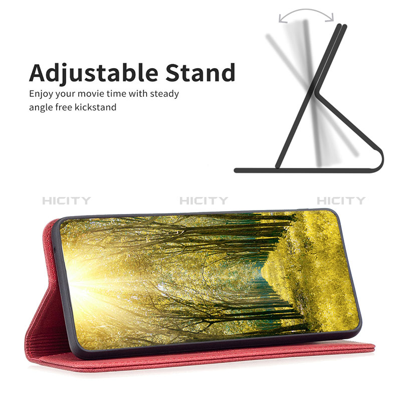 Custodia Portafoglio In Pelle Cover con Supporto B05F per Oppo Find X5 Lite 5G