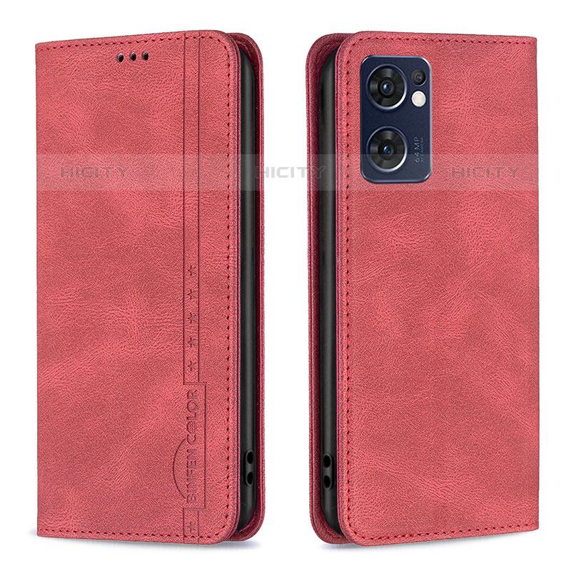 Custodia Portafoglio In Pelle Cover con Supporto B05F per Oppo Reno7 5G