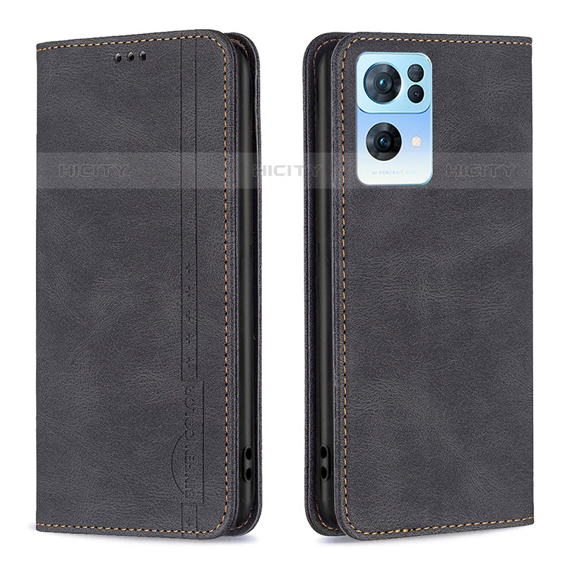 Custodia Portafoglio In Pelle Cover con Supporto B05F per Oppo Reno7 Pro 5G