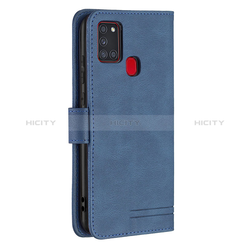 Custodia Portafoglio In Pelle Cover con Supporto B05F per Samsung Galaxy A21s