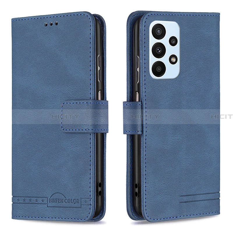 Custodia Portafoglio In Pelle Cover con Supporto B05F per Samsung Galaxy A23 4G