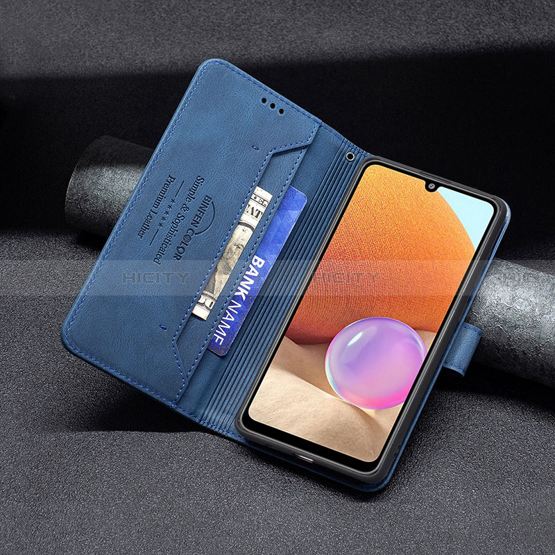 Custodia Portafoglio In Pelle Cover con Supporto B05F per Samsung Galaxy A32 4G