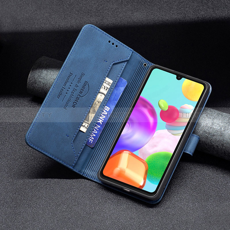 Custodia Portafoglio In Pelle Cover con Supporto B05F per Samsung Galaxy A41