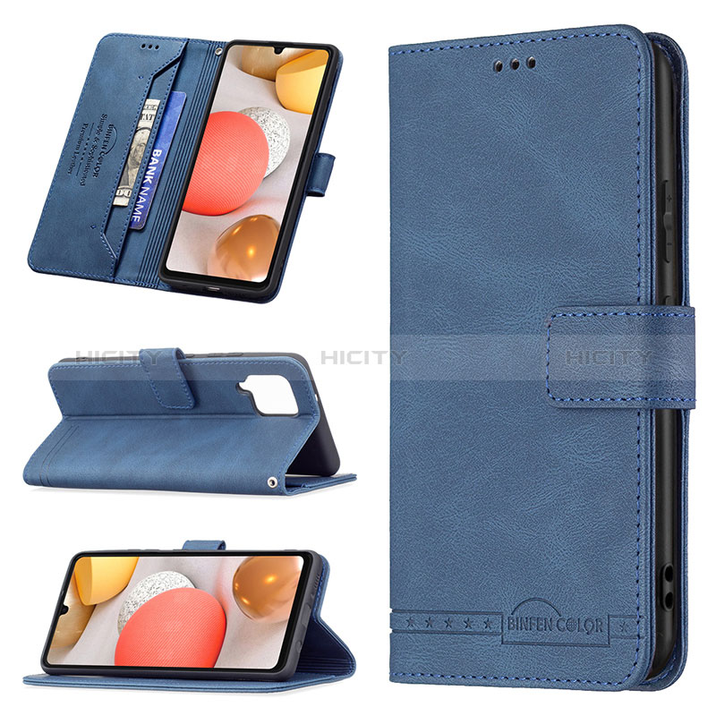 Custodia Portafoglio In Pelle Cover con Supporto B05F per Samsung Galaxy A42 5G