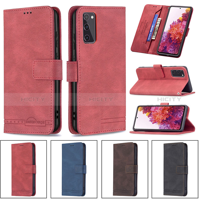 Custodia Portafoglio In Pelle Cover con Supporto B05F per Samsung Galaxy S20 Lite 5G