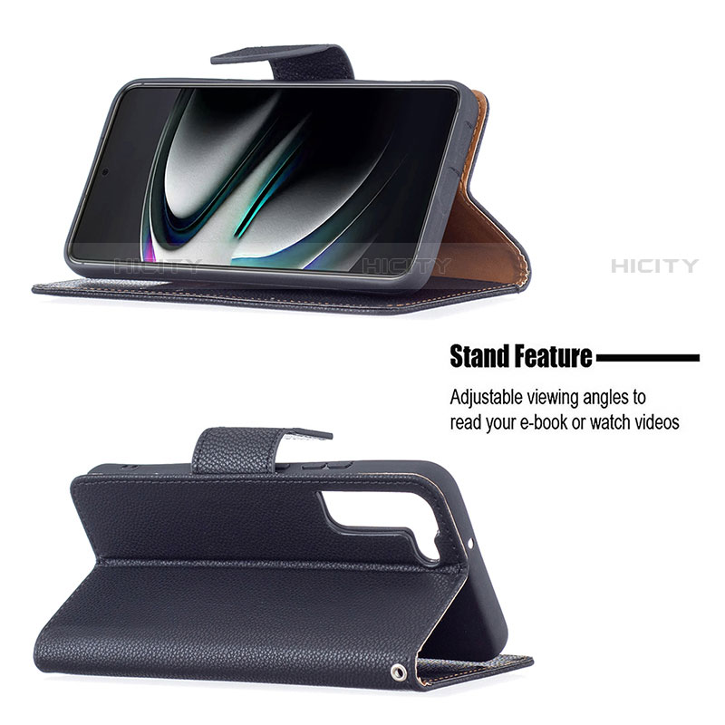 Custodia Portafoglio In Pelle Cover con Supporto B05F per Samsung Galaxy S22 5G