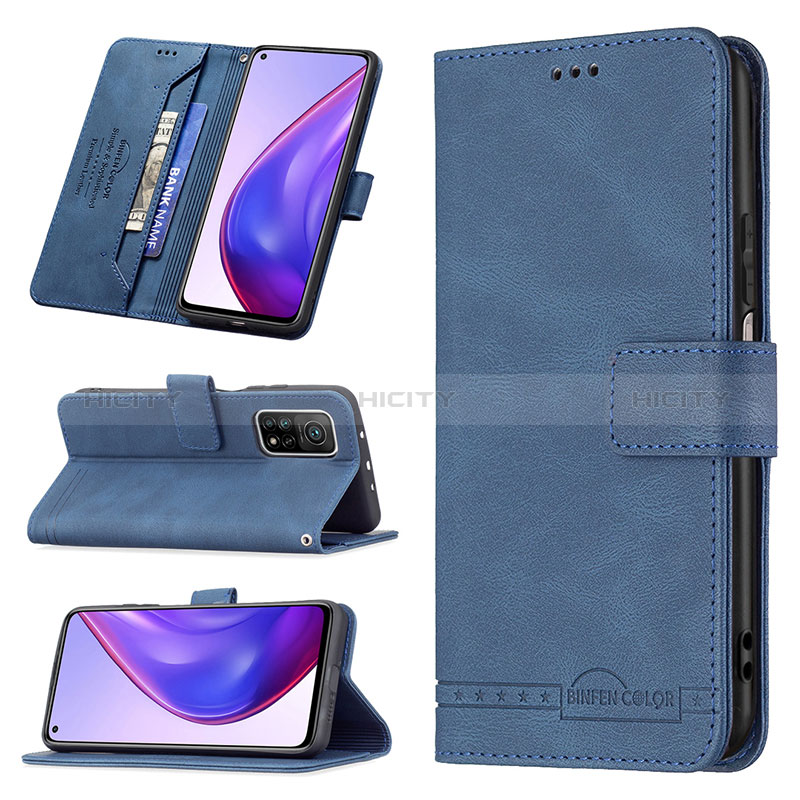 Custodia Portafoglio In Pelle Cover con Supporto B05F per Xiaomi Mi 10T 5G