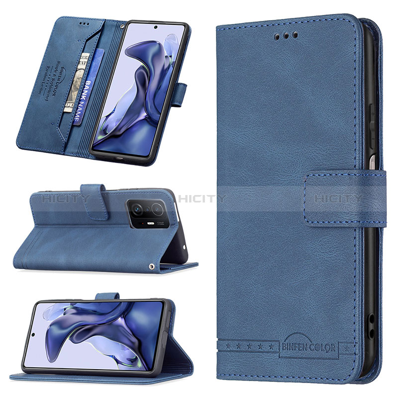 Custodia Portafoglio In Pelle Cover con Supporto B05F per Xiaomi Mi 11T Pro 5G