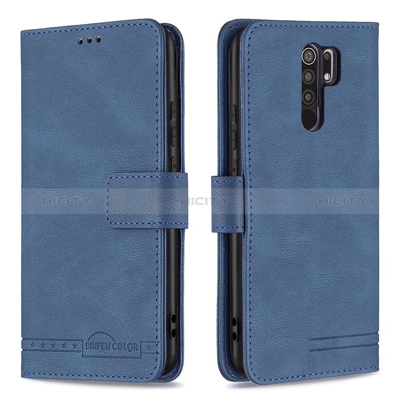 Custodia Portafoglio In Pelle Cover con Supporto B05F per Xiaomi Poco M2