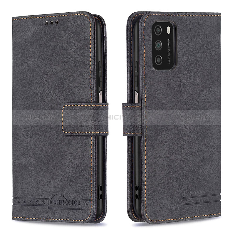 Custodia Portafoglio In Pelle Cover con Supporto B05F per Xiaomi Poco M3