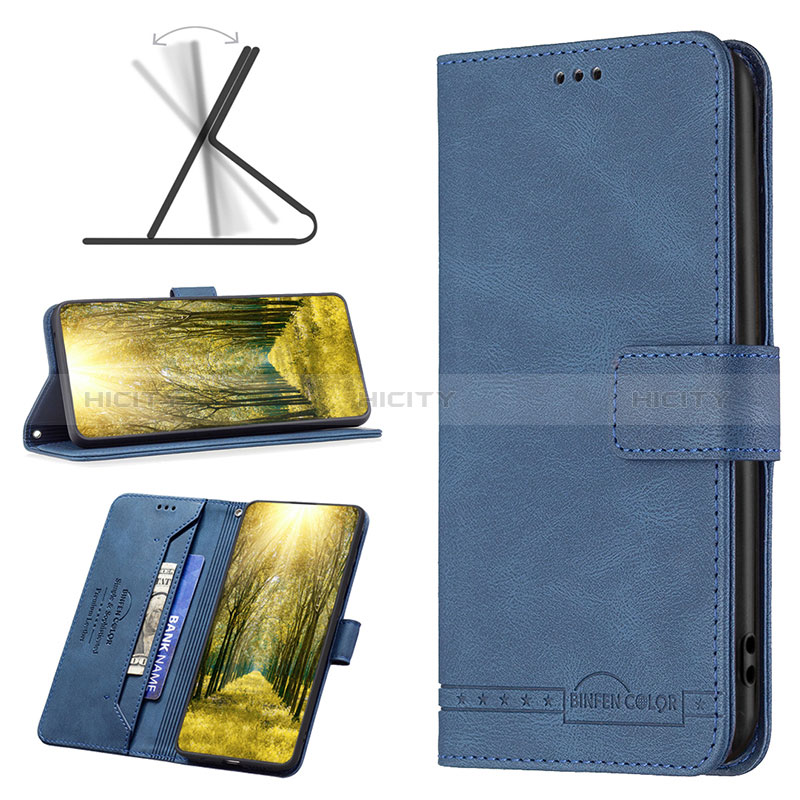 Custodia Portafoglio In Pelle Cover con Supporto B05F per Xiaomi Poco X4 Pro 5G