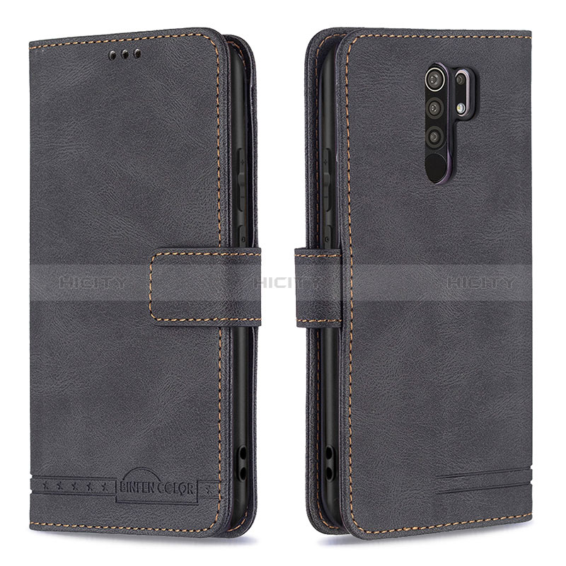 Custodia Portafoglio In Pelle Cover con Supporto B05F per Xiaomi Redmi 9