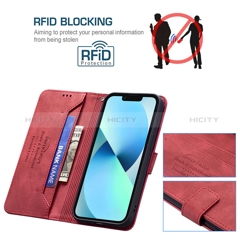 Custodia Portafoglio In Pelle Cover con Supporto B05F per Xiaomi Redmi 9