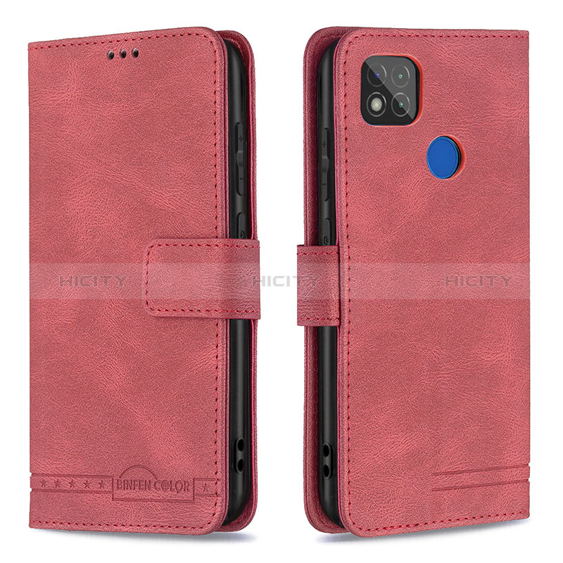 Custodia Portafoglio In Pelle Cover con Supporto B05F per Xiaomi Redmi 9 Activ