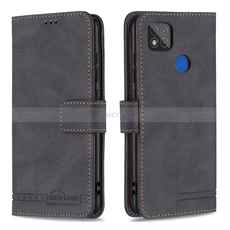 Custodia Portafoglio In Pelle Cover con Supporto B05F per Xiaomi Redmi 9 Activ