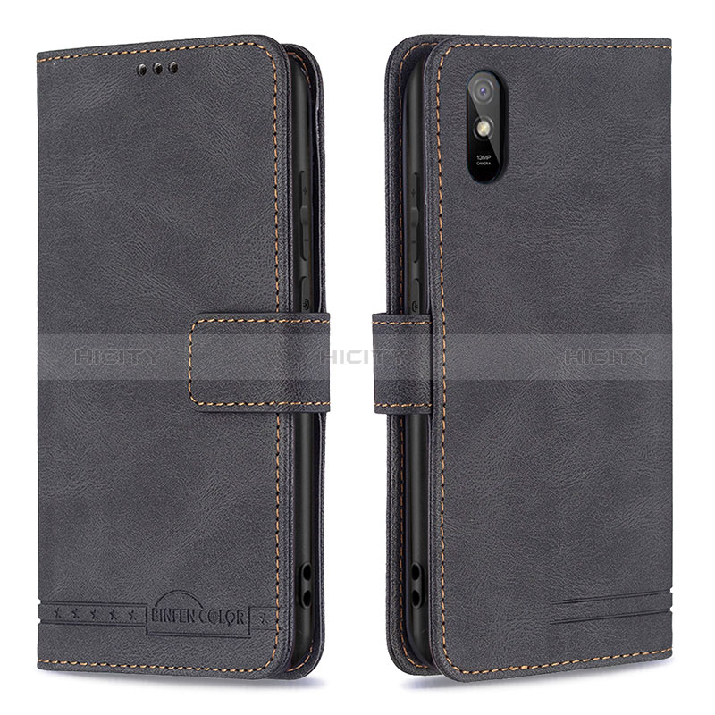 Custodia Portafoglio In Pelle Cover con Supporto B05F per Xiaomi Redmi 9A