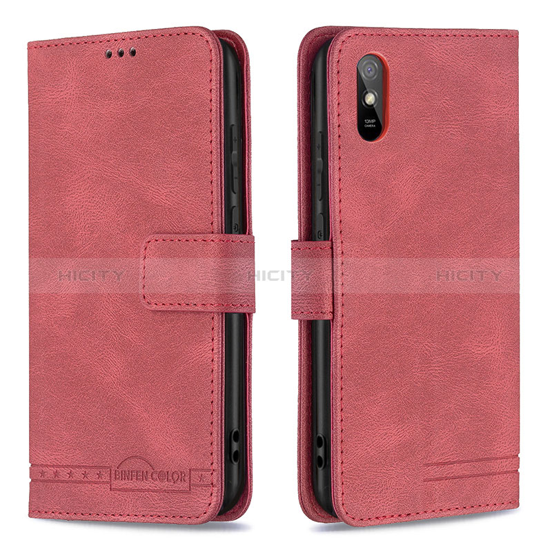 Custodia Portafoglio In Pelle Cover con Supporto B05F per Xiaomi Redmi 9i