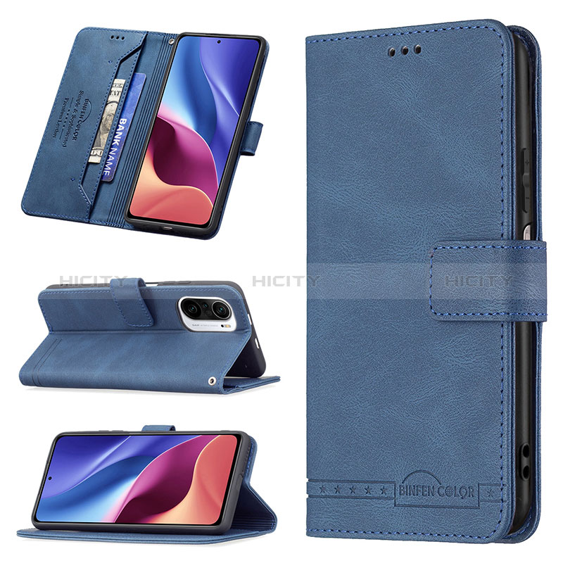 Custodia Portafoglio In Pelle Cover con Supporto B05F per Xiaomi Redmi K40 Pro 5G