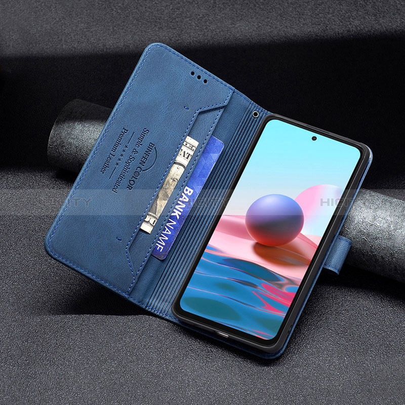 Custodia Portafoglio In Pelle Cover con Supporto B05F per Xiaomi Redmi Note 10 4G