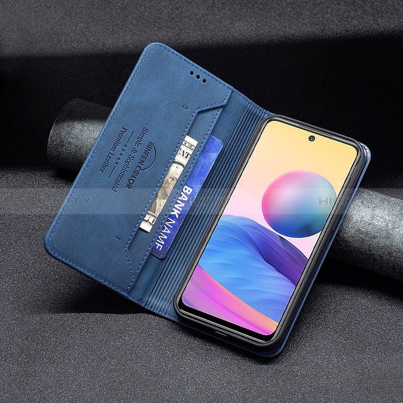 Custodia Portafoglio In Pelle Cover con Supporto B05F per Xiaomi Redmi Note 10T 5G