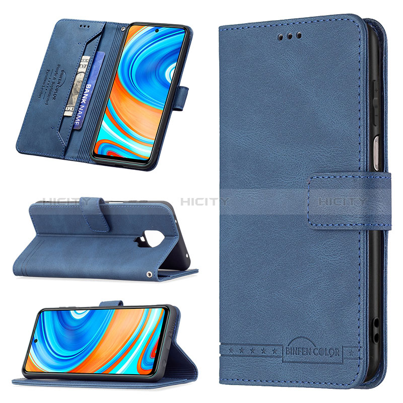 Custodia Portafoglio In Pelle Cover con Supporto B05F per Xiaomi Redmi Note 9 Pro Max