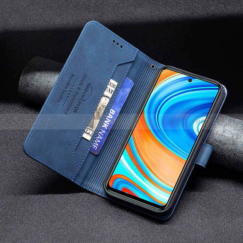 Custodia Portafoglio In Pelle Cover con Supporto B05F per Xiaomi Redmi Note 9S