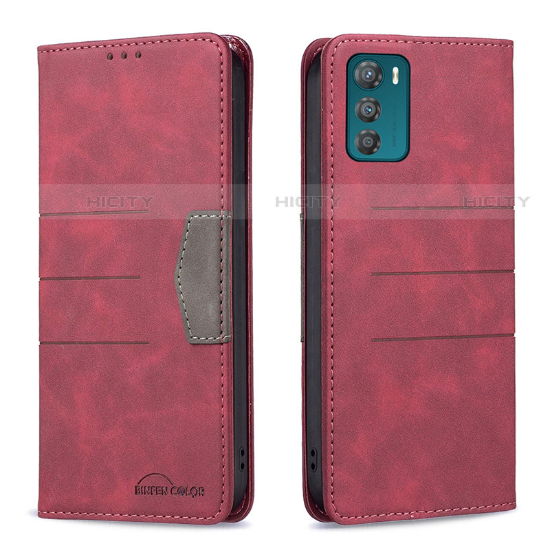 Custodia Portafoglio In Pelle Cover con Supporto B06F per Motorola Moto G42