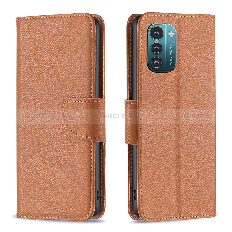 Custodia Portafoglio In Pelle Cover con Supporto B06F per Nokia G11