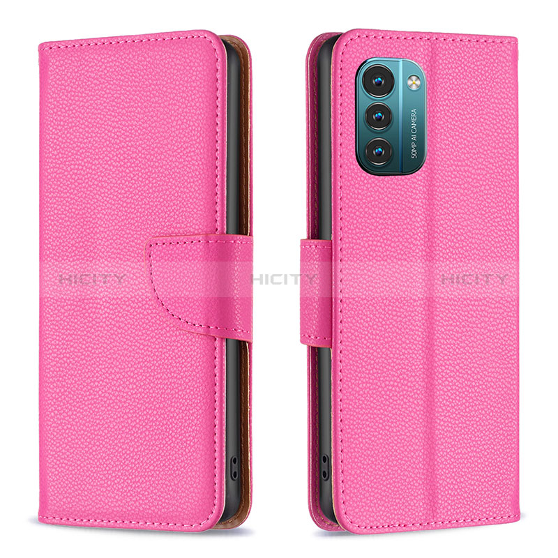 Custodia Portafoglio In Pelle Cover con Supporto B06F per Nokia G11