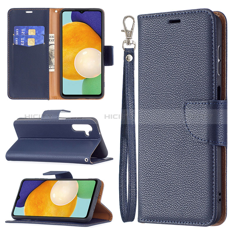 Custodia Portafoglio In Pelle Cover con Supporto B06F per Samsung Galaxy A04s