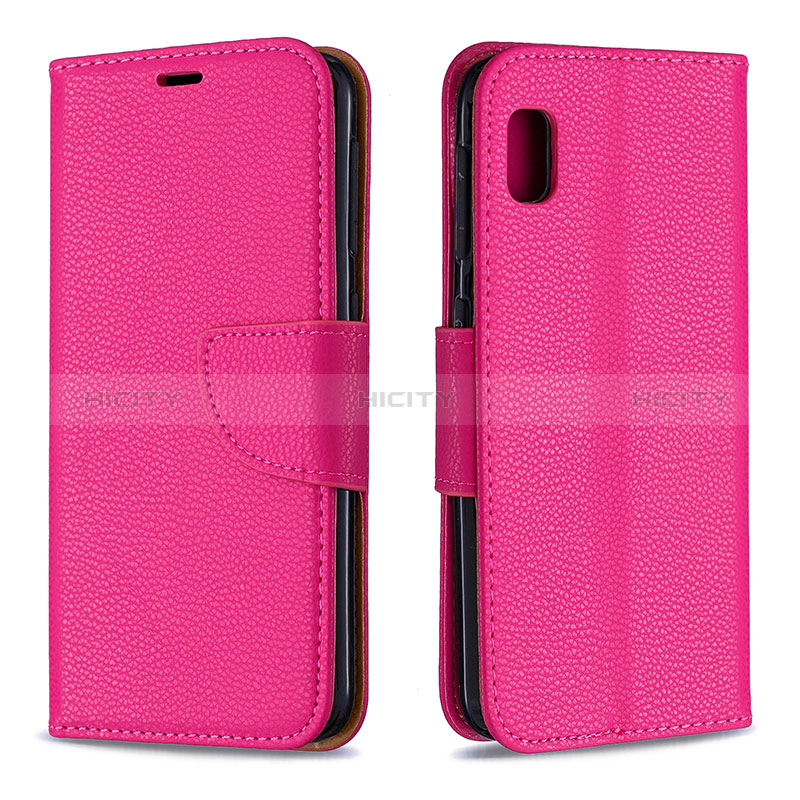 Custodia Portafoglio In Pelle Cover con Supporto B06F per Samsung Galaxy A10e