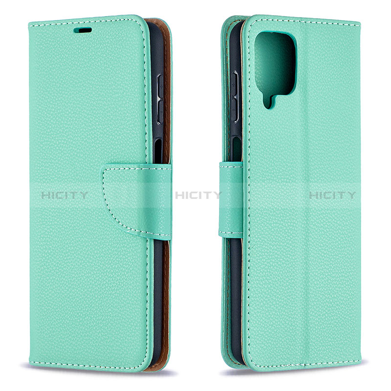 Custodia Portafoglio In Pelle Cover con Supporto B06F per Samsung Galaxy A12