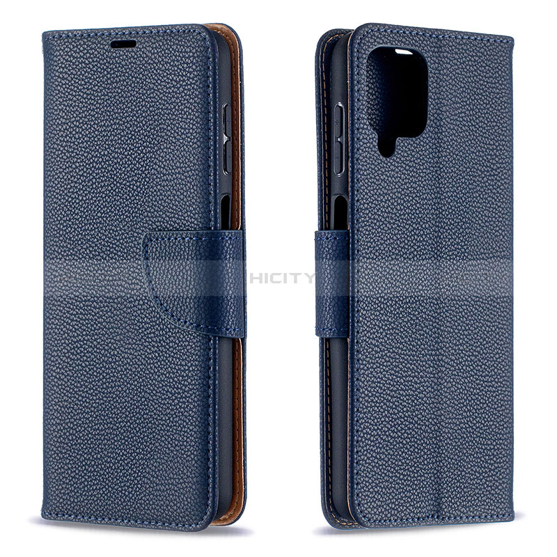 Custodia Portafoglio In Pelle Cover con Supporto B06F per Samsung Galaxy A12