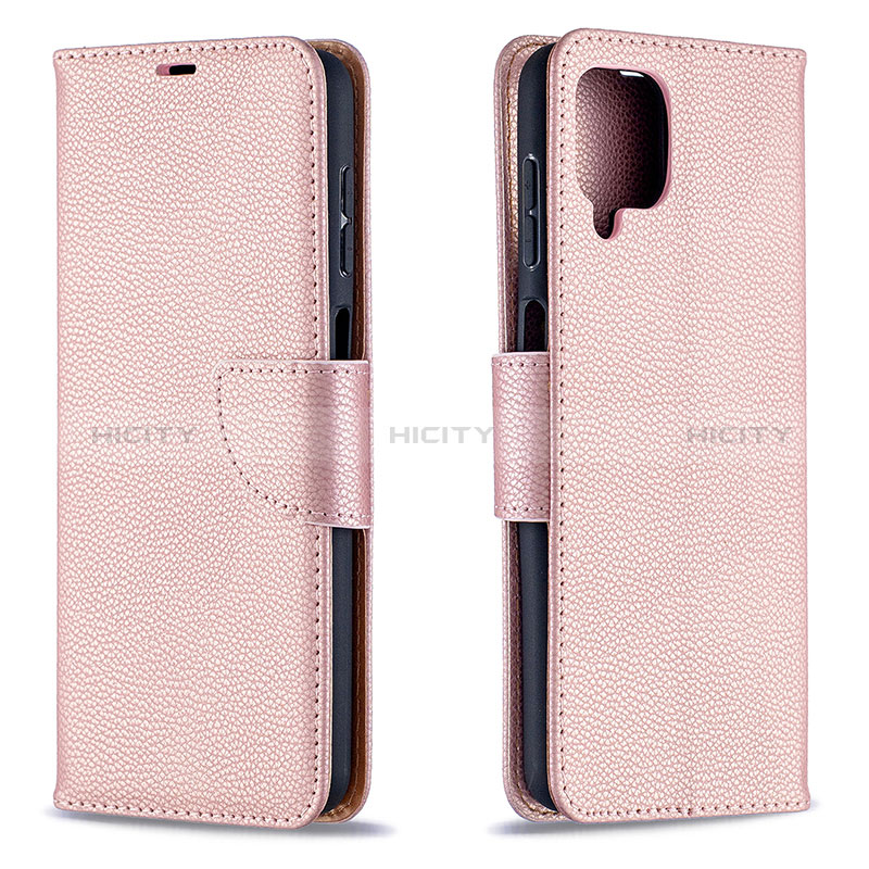 Custodia Portafoglio In Pelle Cover con Supporto B06F per Samsung Galaxy A12 Nacho