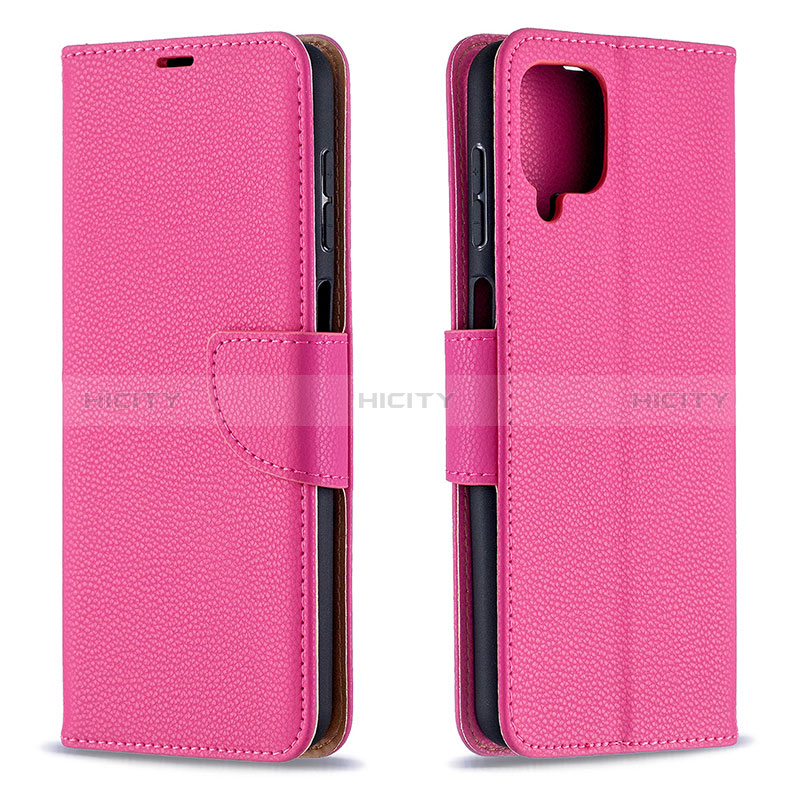 Custodia Portafoglio In Pelle Cover con Supporto B06F per Samsung Galaxy A12 Nacho