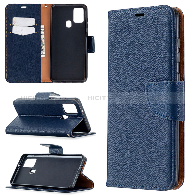 Custodia Portafoglio In Pelle Cover con Supporto B06F per Samsung Galaxy A21s