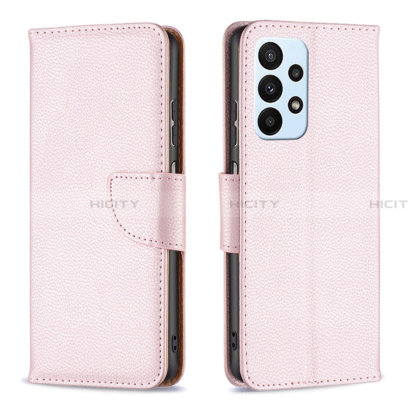 Custodia Portafoglio In Pelle Cover con Supporto B06F per Samsung Galaxy A23 4G