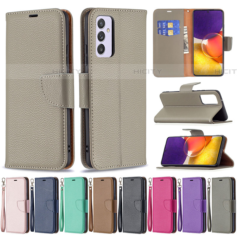 Custodia Portafoglio In Pelle Cover con Supporto B06F per Samsung Galaxy A24 4G