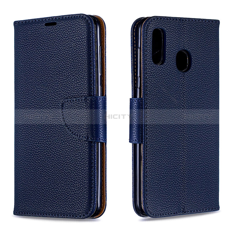 Custodia Portafoglio In Pelle Cover con Supporto B06F per Samsung Galaxy A30