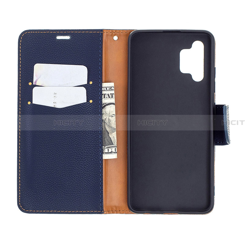 Custodia Portafoglio In Pelle Cover con Supporto B06F per Samsung Galaxy A32 4G