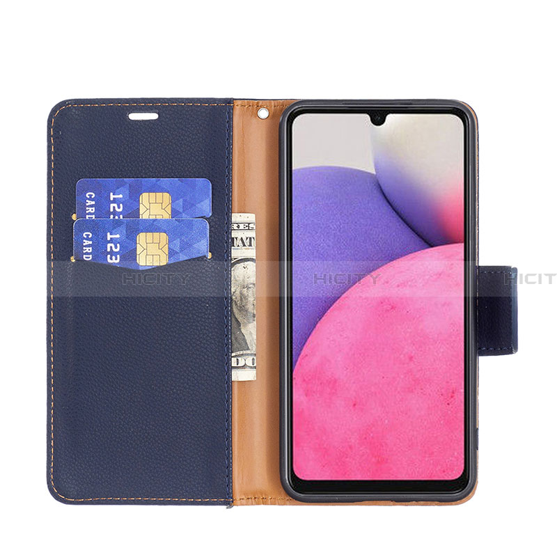 Custodia Portafoglio In Pelle Cover con Supporto B06F per Samsung Galaxy A33 5G