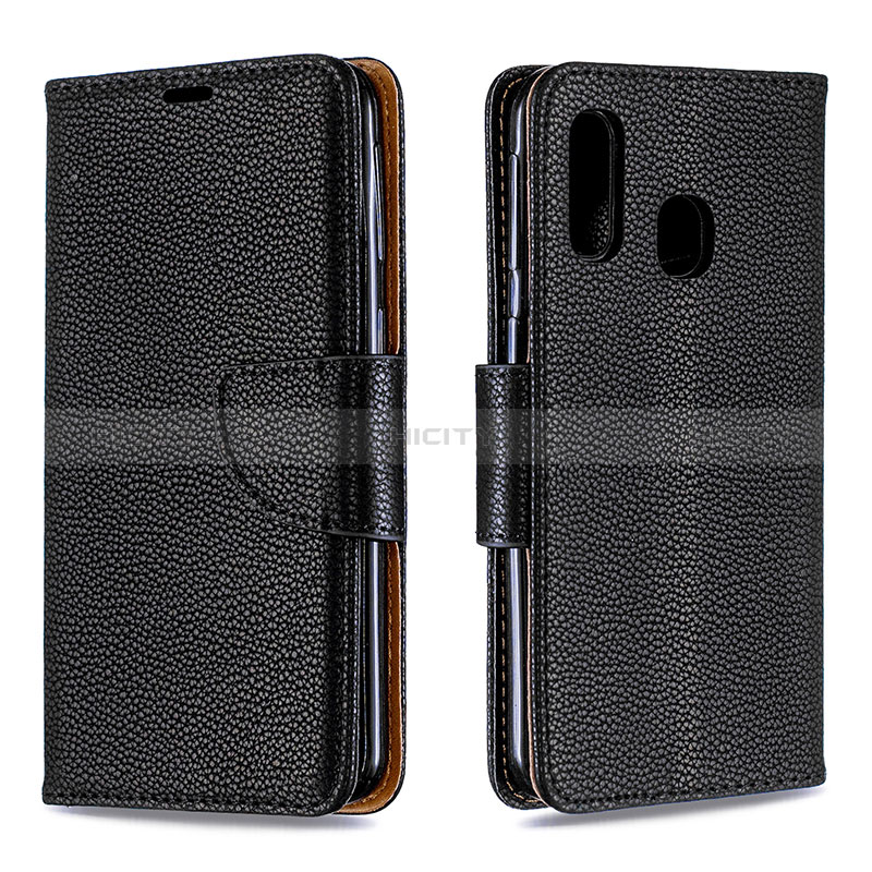 Custodia Portafoglio In Pelle Cover con Supporto B06F per Samsung Galaxy A40