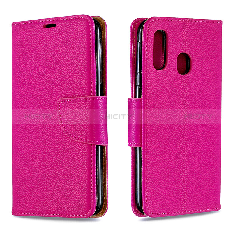 Custodia Portafoglio In Pelle Cover con Supporto B06F per Samsung Galaxy A40