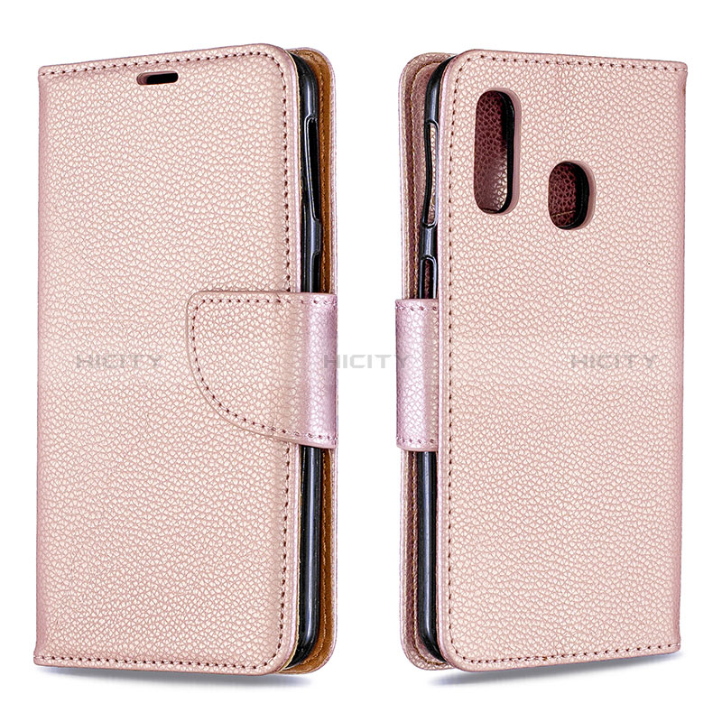 Custodia Portafoglio In Pelle Cover con Supporto B06F per Samsung Galaxy A40