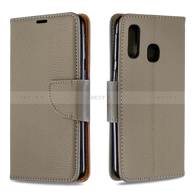 Custodia Portafoglio In Pelle Cover con Supporto B06F per Samsung Galaxy A40